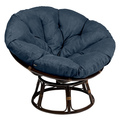 Classic Accessories Montlake Water-Resistant 50" Papasan Cushion, Heather Indigo 60-540-045501-EC